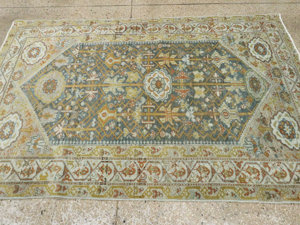 Antique Persian Malayer Rug, No.27800 - Staging