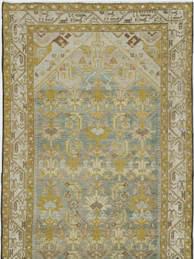 Vintage Persian Malayer Runner, No.27804 - Staging