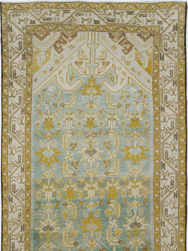 Vintage Persian Malayer Runner, No.27804 - Staging