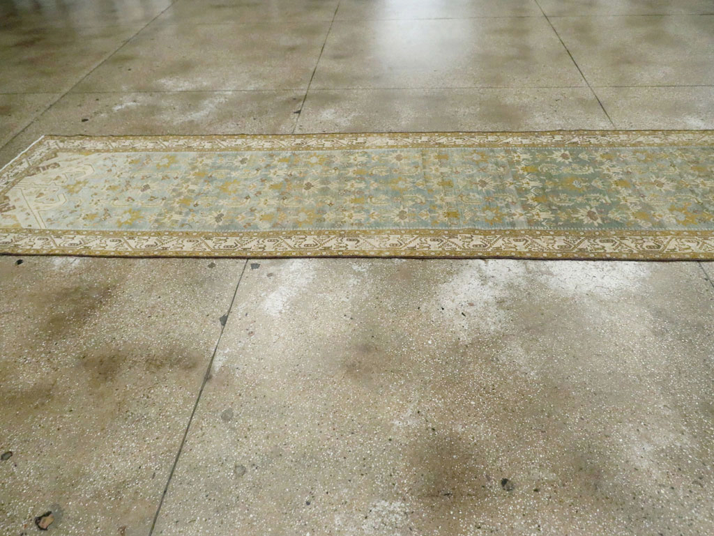 Vintage Persian Malayer Runner, No.27804 - Staging