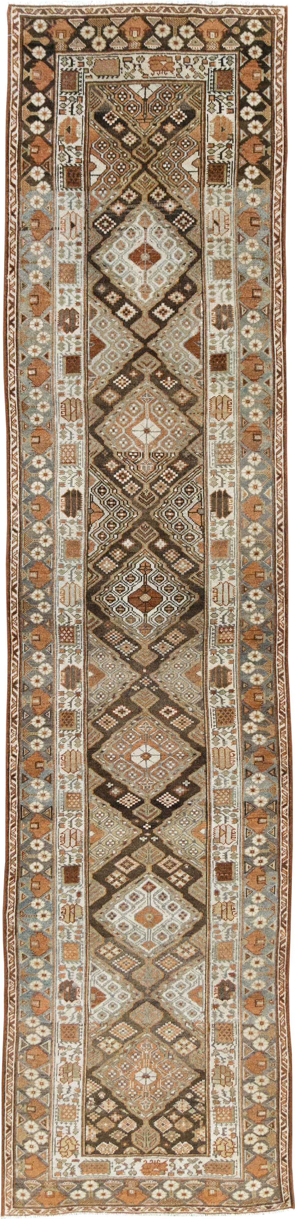 Vintage Persian Malayer Runner, No.27806 - Staging