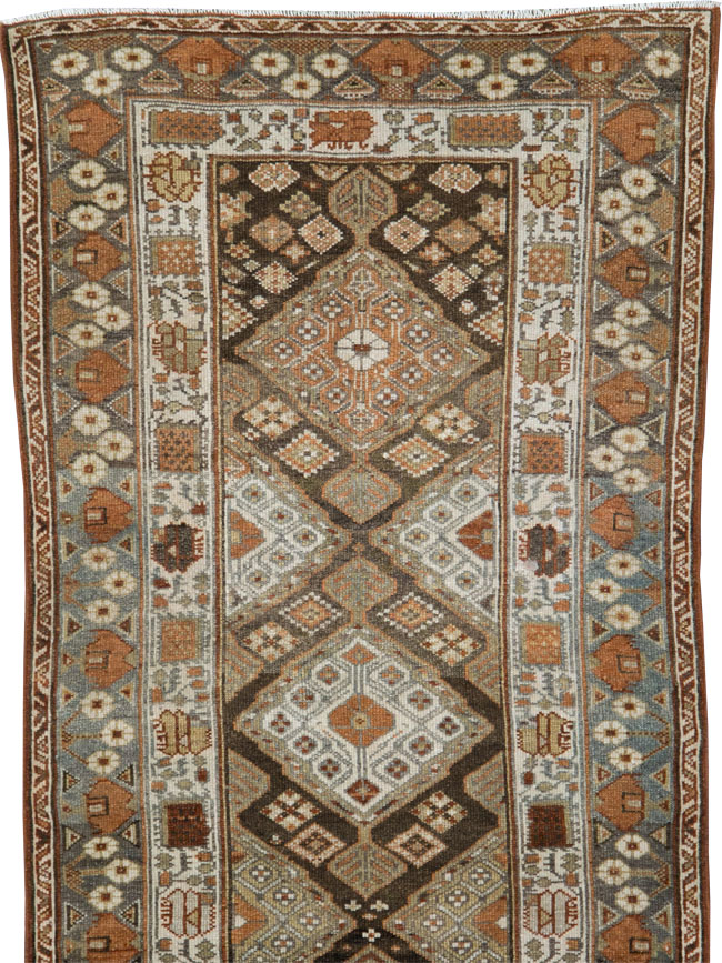 Vintage Persian Malayer Runner, No.27806 - Staging