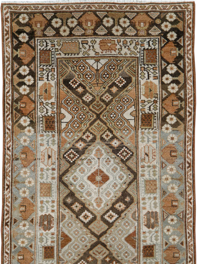 Vintage Persian Malayer Runner, No.27806 - Staging