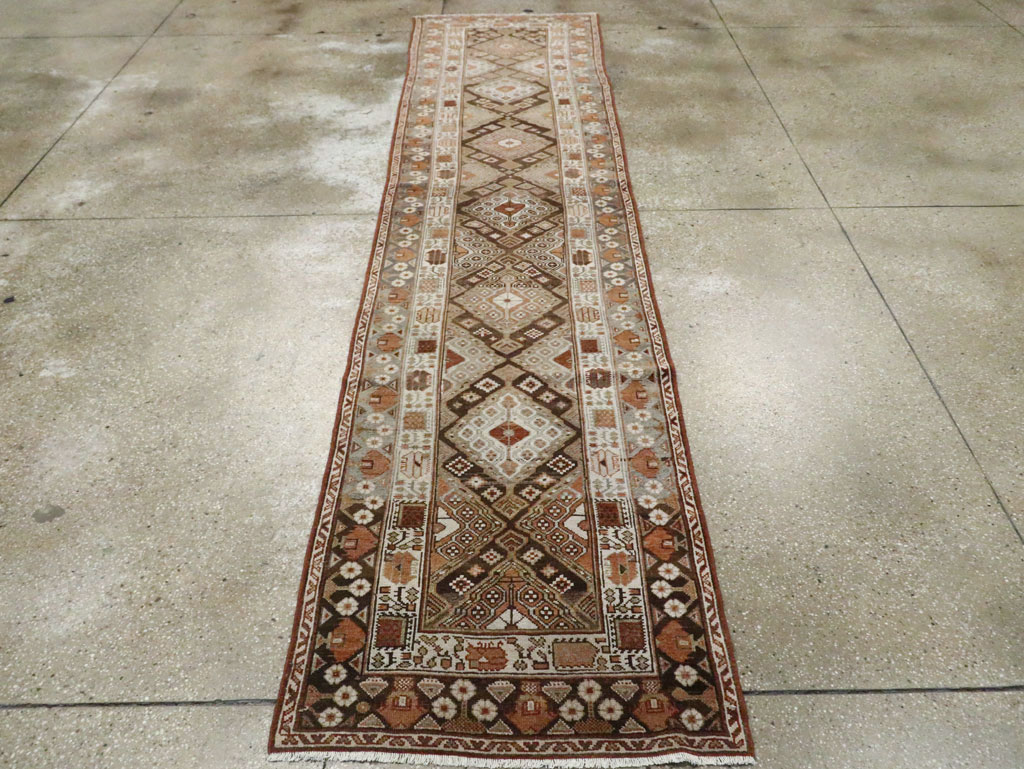 Vintage Persian Malayer Runner, No.27806 - Staging