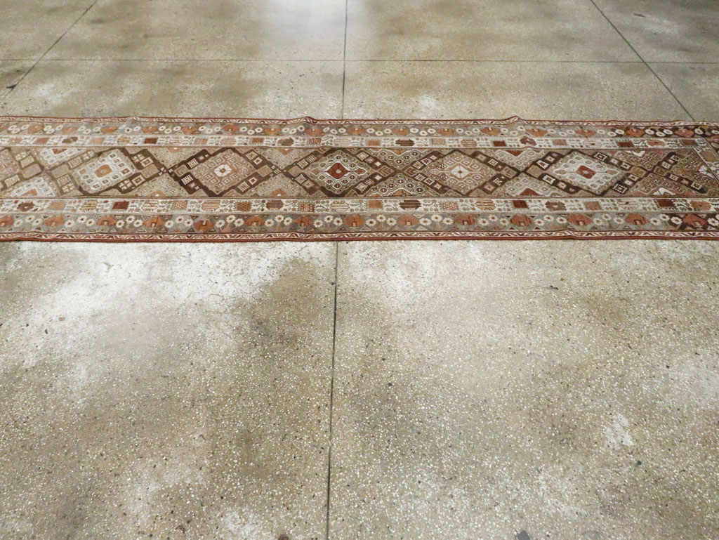 Vintage Persian Malayer Runner, No.27806 - Staging