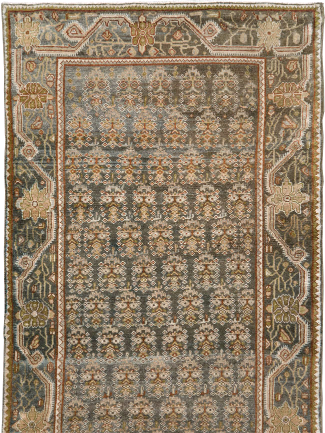 Antique Persian Malayer Runner, No.27807 - Staging