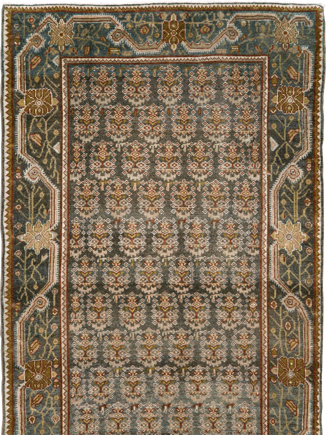 Antique Persian Malayer Runner, No.27807 - Staging