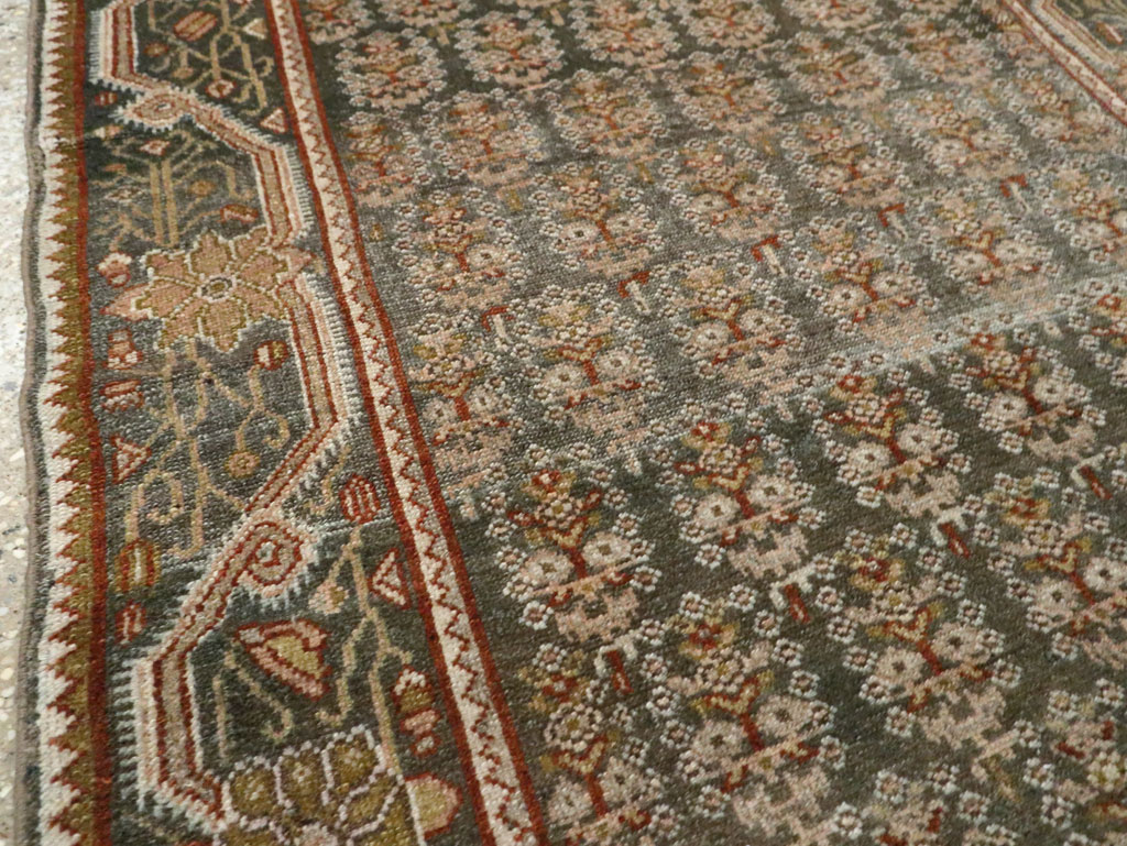 Antique Persian Malayer Runner, No.27807 - Staging