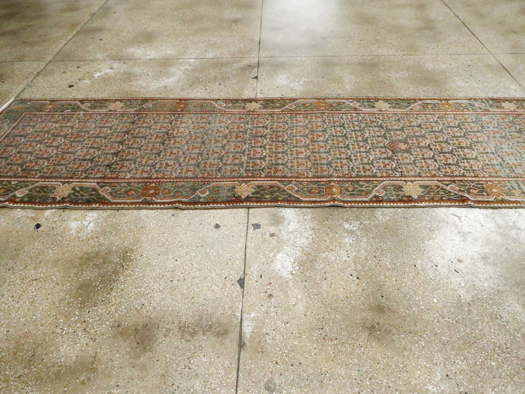 Antique Persian Malayer Runner, No.27807 - Staging
