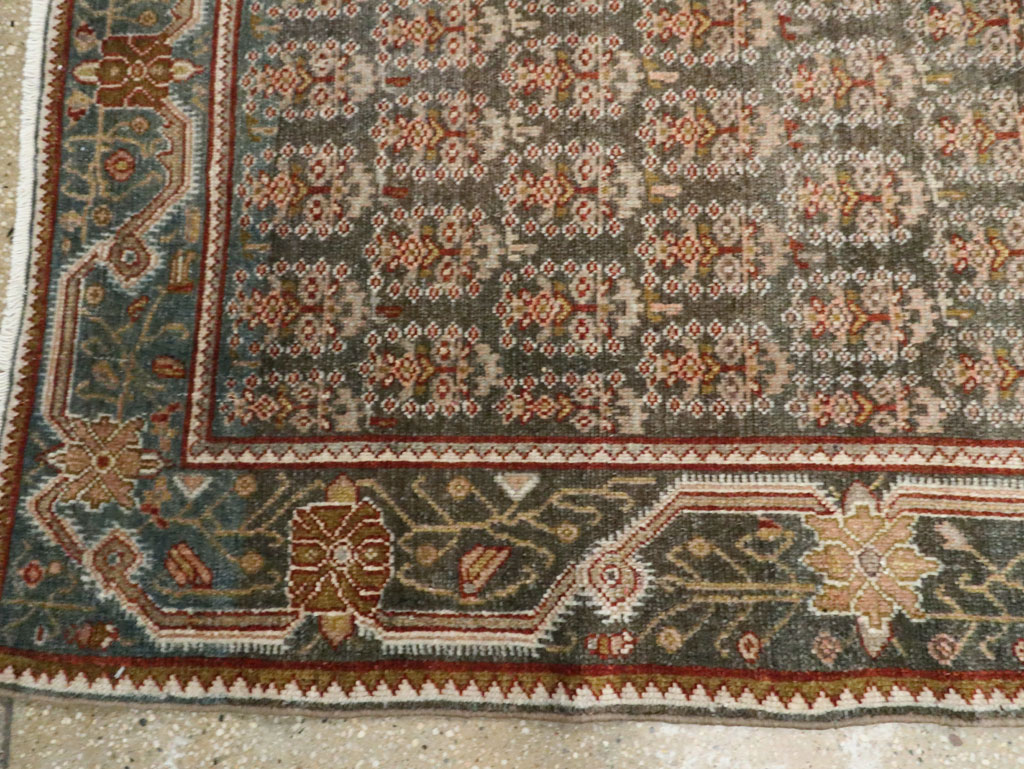 Antique Persian Malayer Runner, No.27807 - Staging