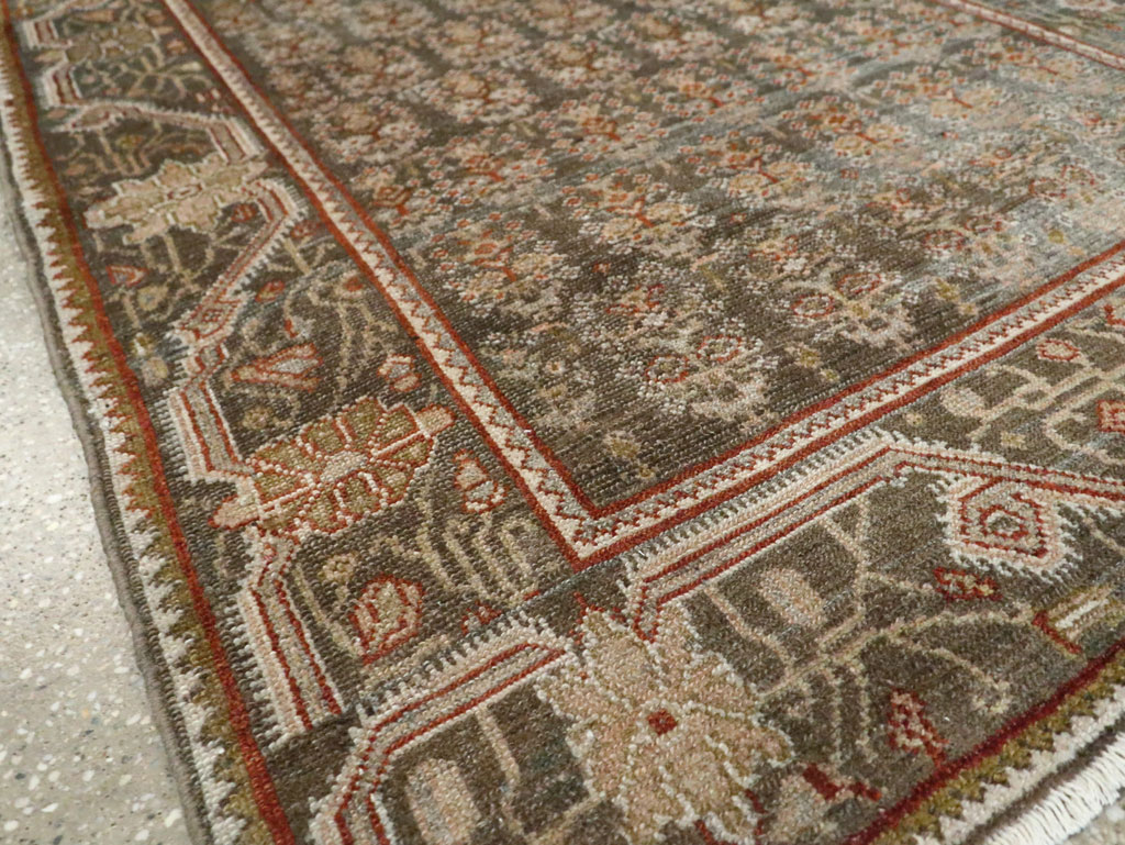 Antique Persian Malayer Runner, No.27807 - Staging