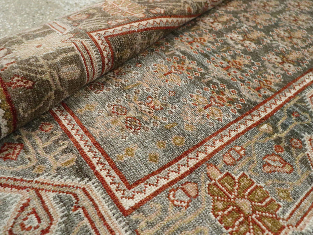 Antique Persian Malayer Runner, No.27807 - Staging