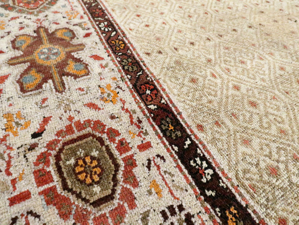 Antique Kudish Rug, No.27825 - Staging