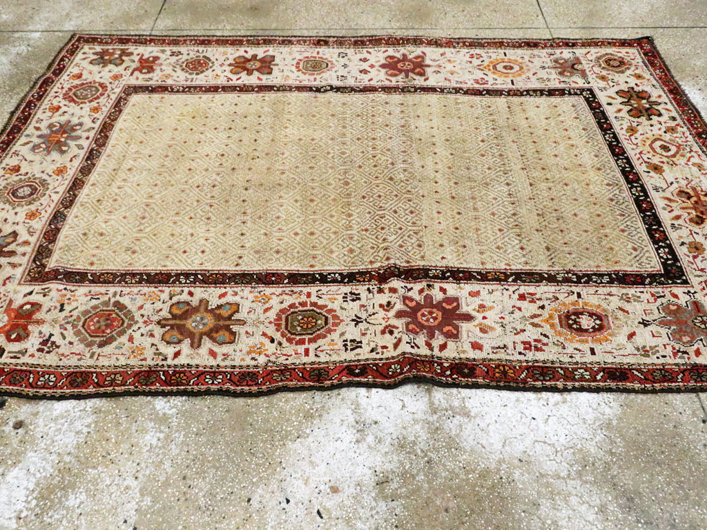 Antique Kudish Rug, No.27825 - Staging