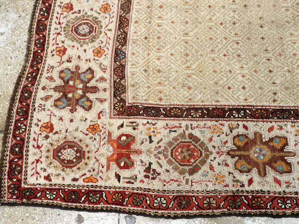 Antique Kudish Rug, No.27825 - Staging