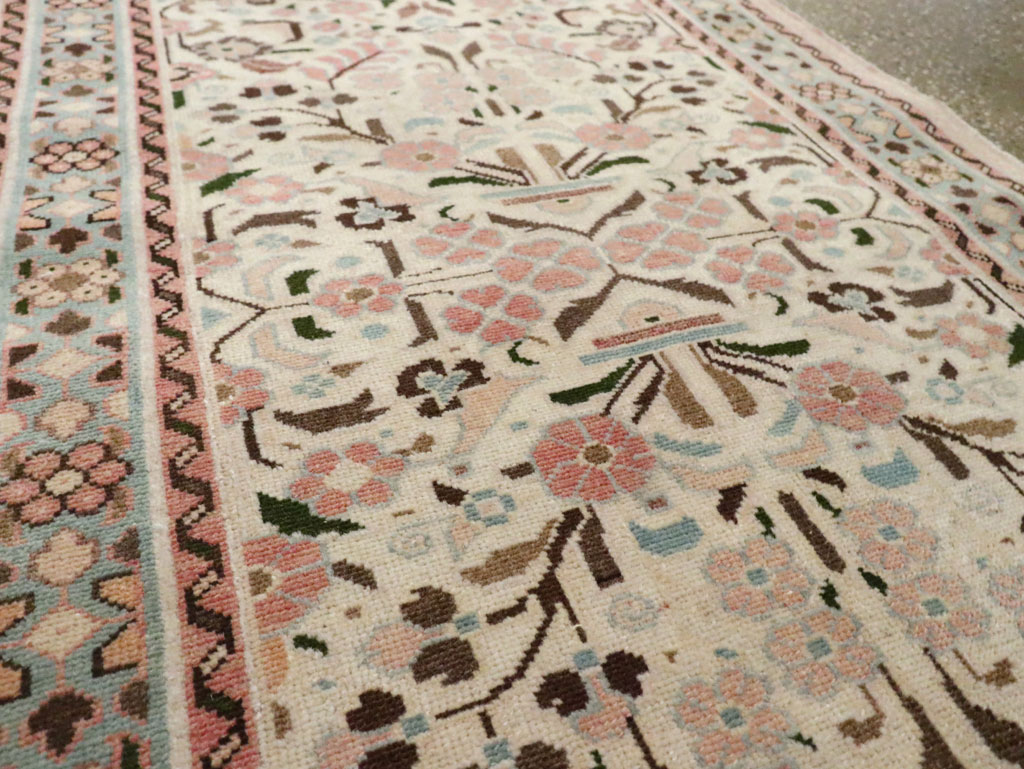 Vintage Persian Hamadan Runner, No.27831 - Staging