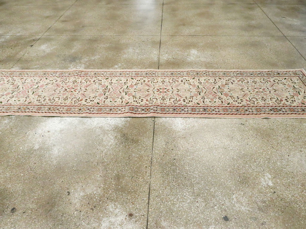 Vintage Persian Hamadan Runner, No.27831 - Staging