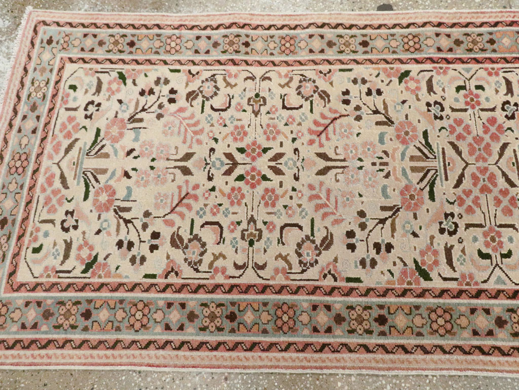 Vintage Persian Hamadan Runner, No.27831 - Staging