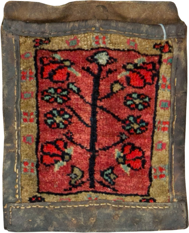 Vintage Persian Kurdish Tribal Bag, No.27848 - Staging