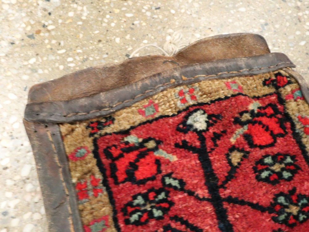 Vintage Persian Kurdish Tribal Bag, No.27848 - Staging