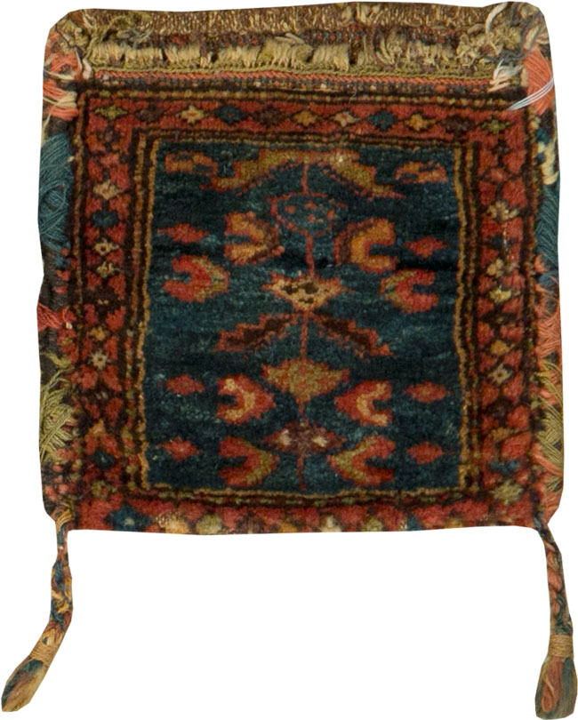 Antique Persian Kurdish Tribal Bag, No.27849 - Staging