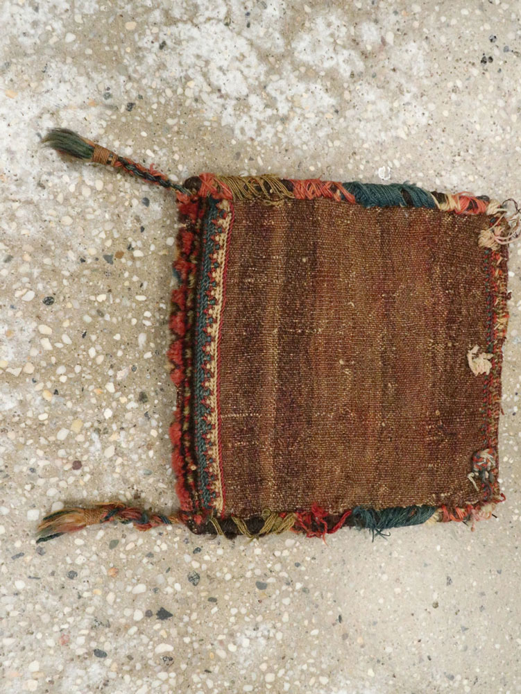 Antique Persian Kurdish Tribal Bag, No.27849 - Staging