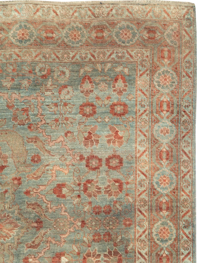 Antique Persian Bidjar Gallery Carpet, No.27853 - Staging