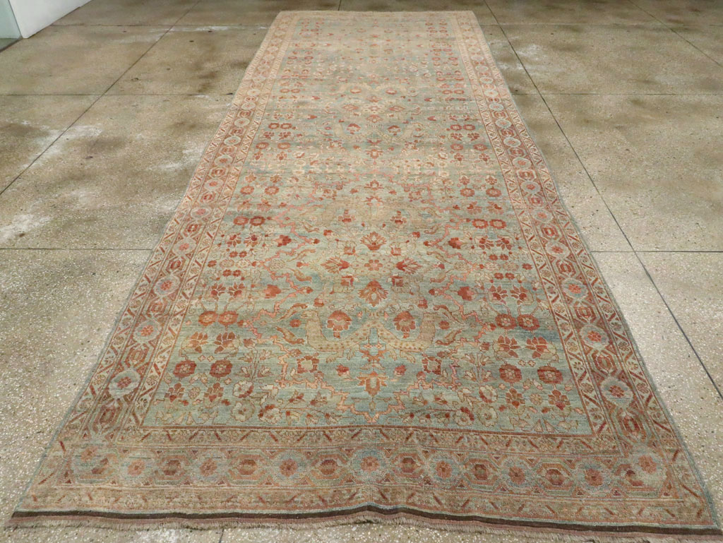 Antique Persian Bidjar Gallery Carpet, No.27853 - Staging