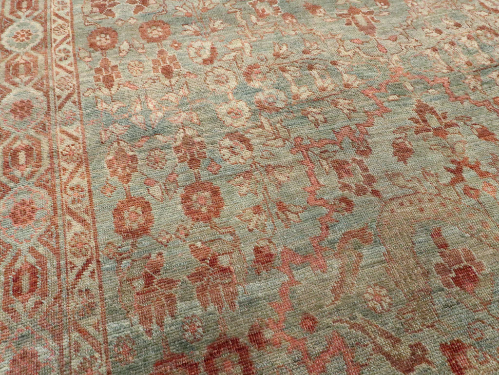Antique Persian Bidjar Gallery Carpet, No.27853 - Staging
