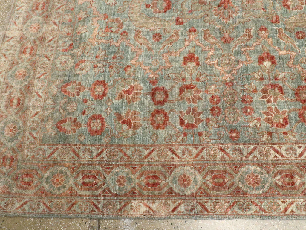 Antique Persian Bidjar Gallery Carpet, No.27853 - Staging