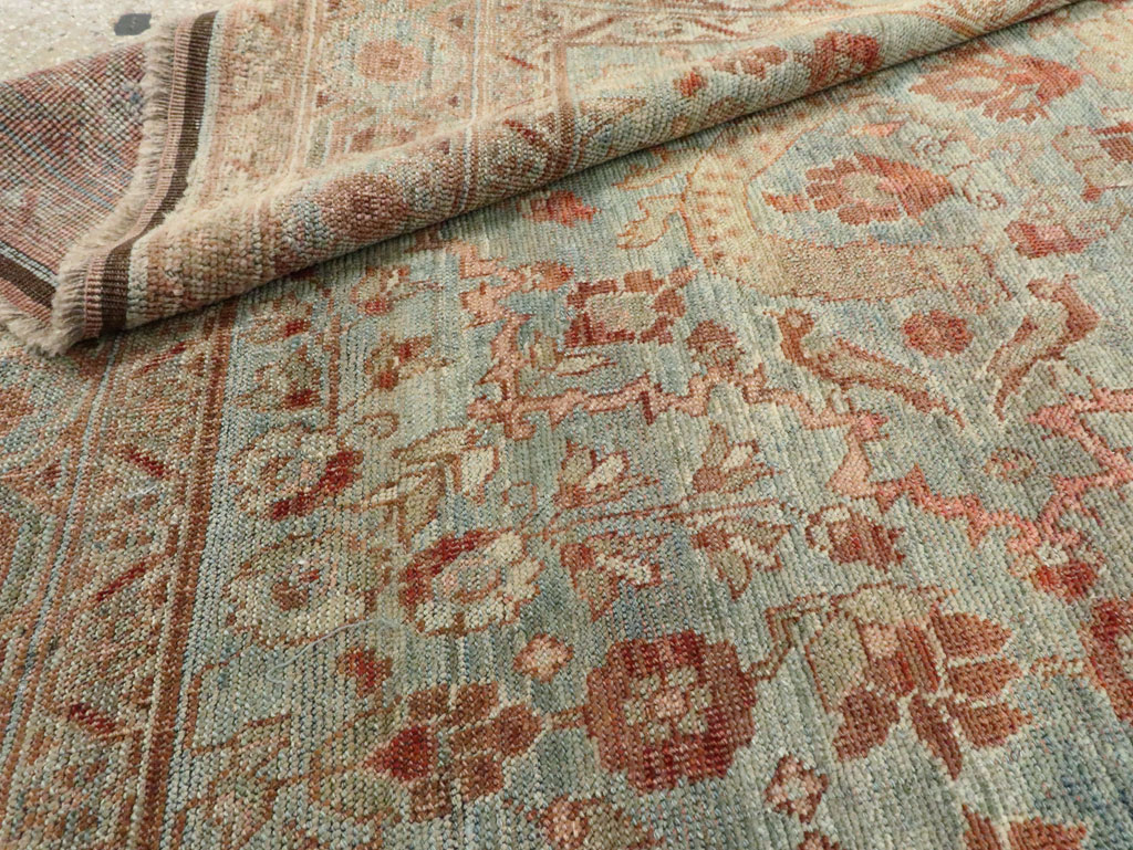 Antique Persian Bidjar Gallery Carpet, No.27853 - Staging