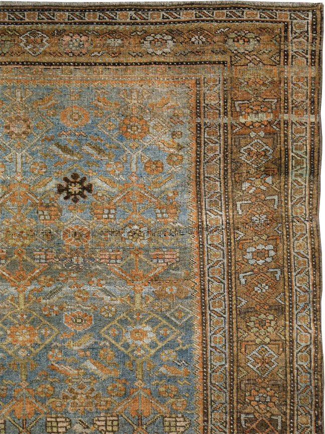 Antique Persian Bidjar Rug, No.27859 - Staging