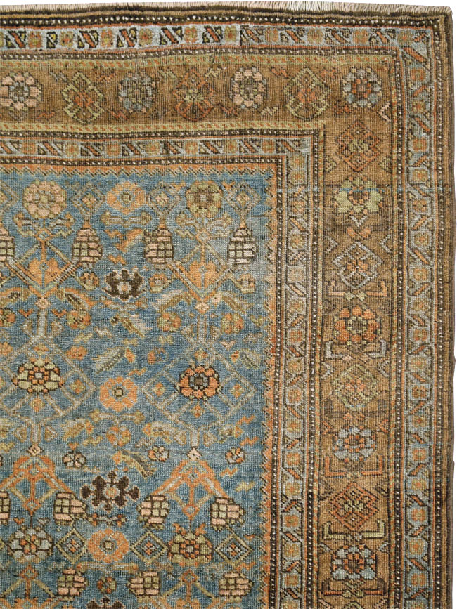 Antique Persian Bidjar Rug, No.27859 - Staging