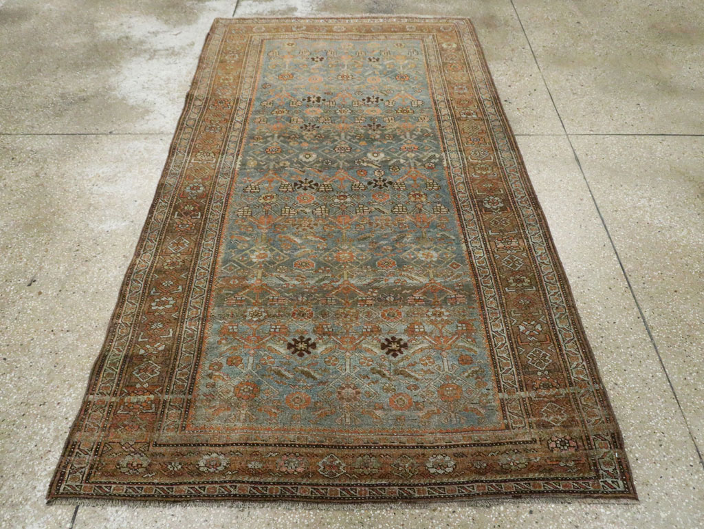Antique Persian Bidjar Rug, No.27859 - Staging