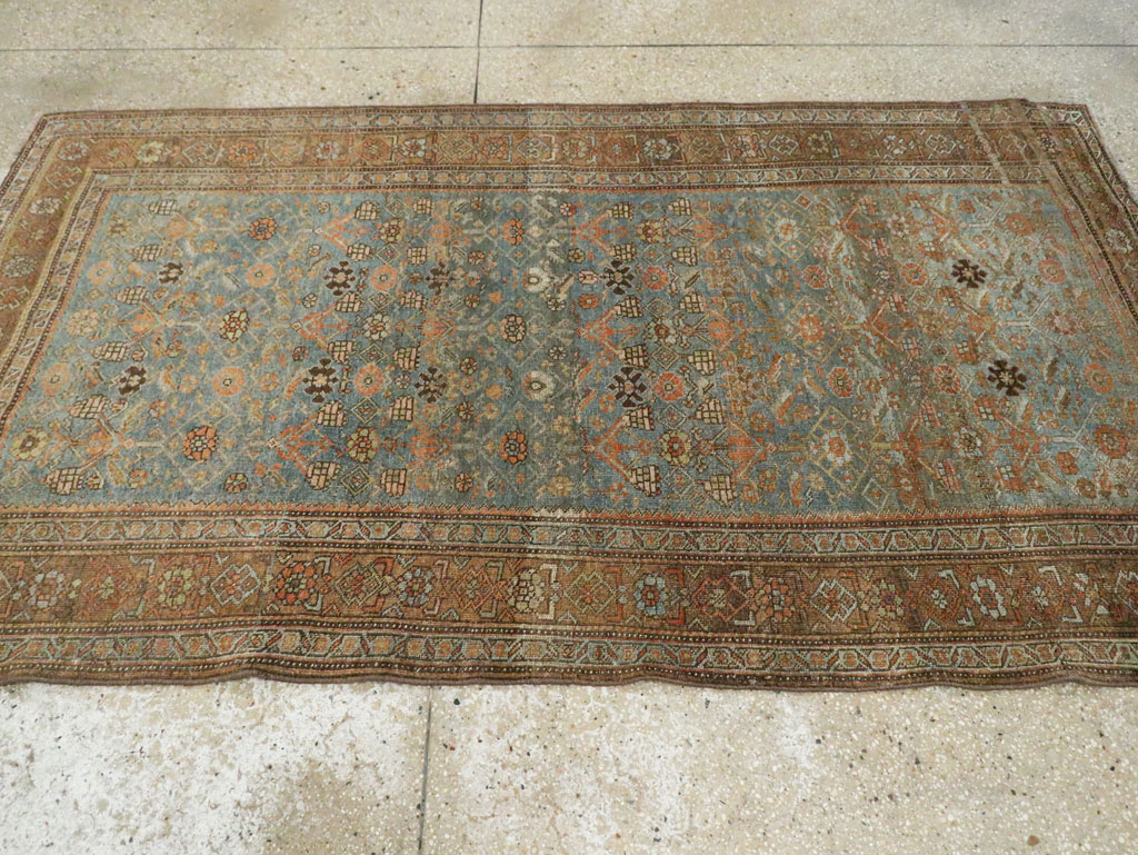 Antique Persian Bidjar Rug, No.27859 - Staging