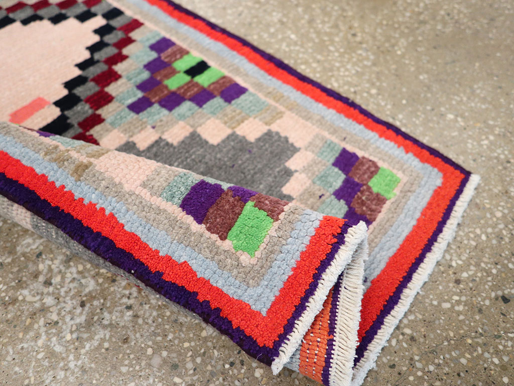 Vintage Persian Mahal Small Runner, No.27868 - Staging