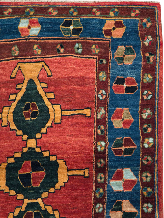 Modern Persian Gabbeh Rug, No.27878 - Staging