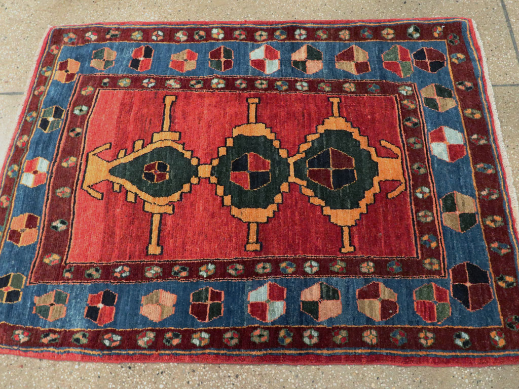 Modern Persian Gabbeh Rug, No.27878 - Staging