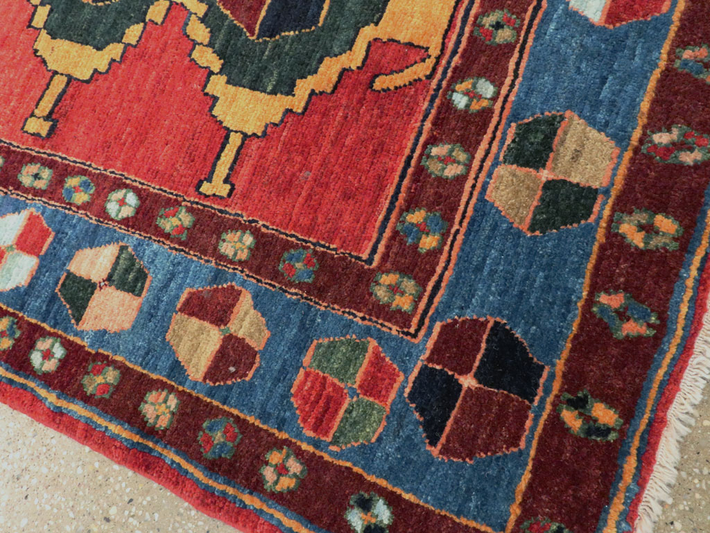 Modern Persian Gabbeh Rug, No.27878 - Staging