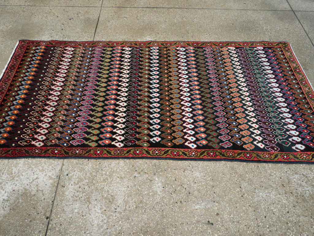 Vintage Persian Hamadan Rug, No.27881 - Staging