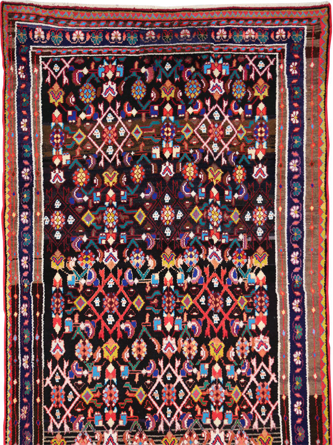 Vintage Persian Malayer Runner, No.27884 - Staging