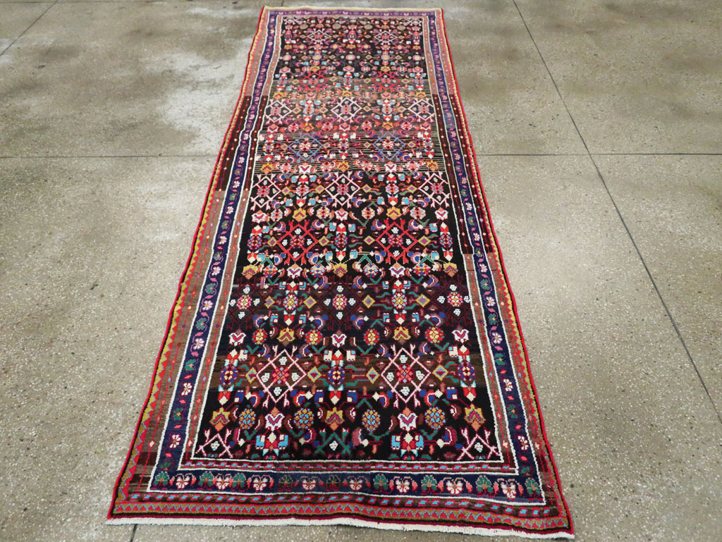 Vintage Persian Malayer Runner, No.27884 - Staging