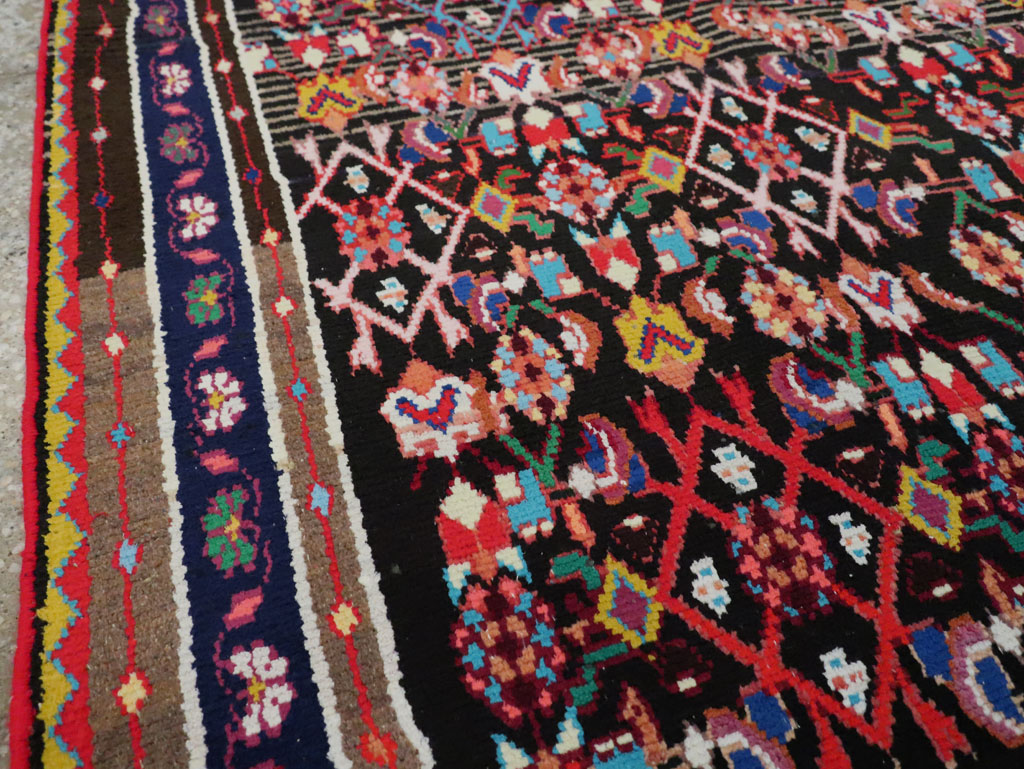 Vintage Persian Malayer Runner, No.27884 - Staging