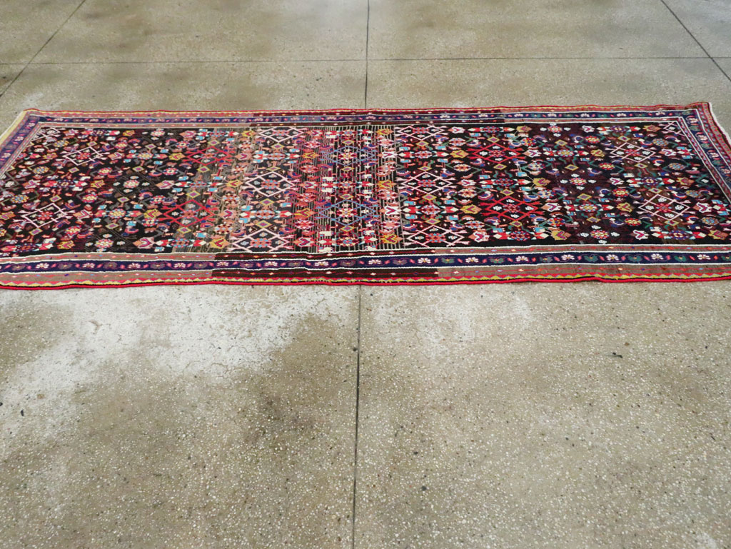 Vintage Persian Malayer Runner, No.27884 - Staging