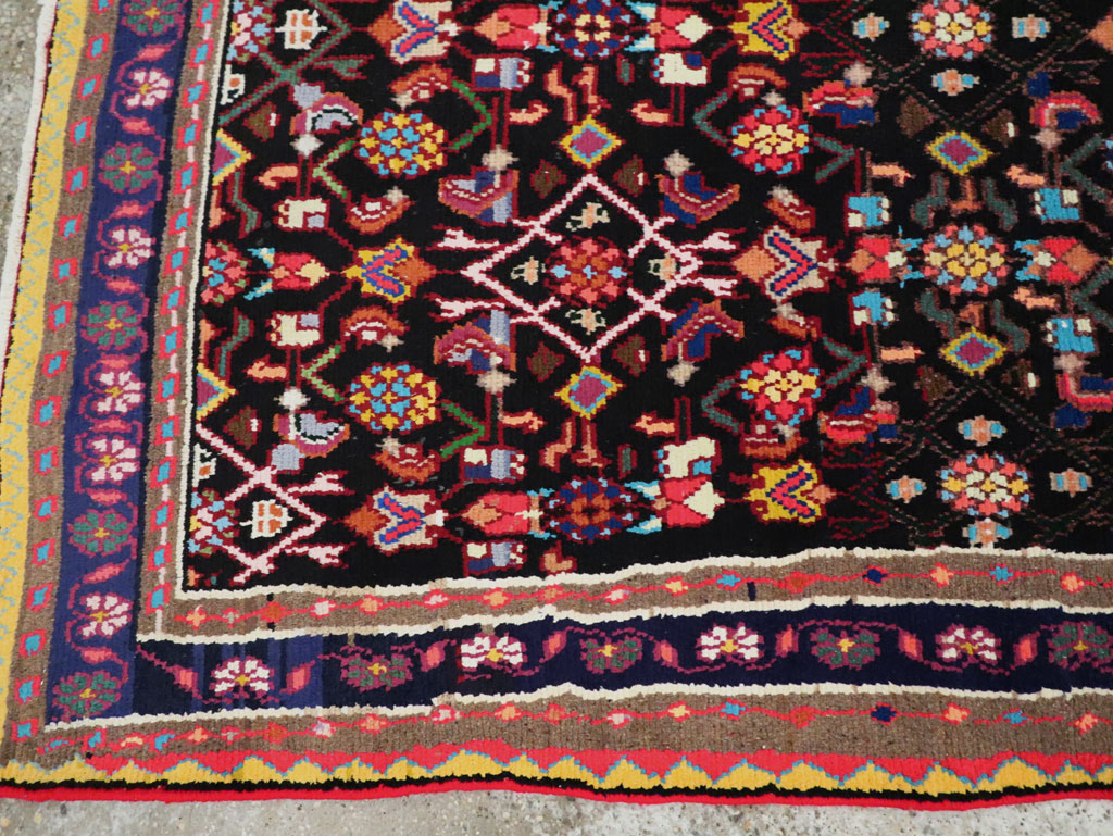 Vintage Persian Malayer Runner, No.27884 - Staging