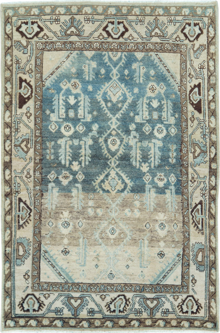 Vintage Persian Malayer Rug, No.27893 - Staging