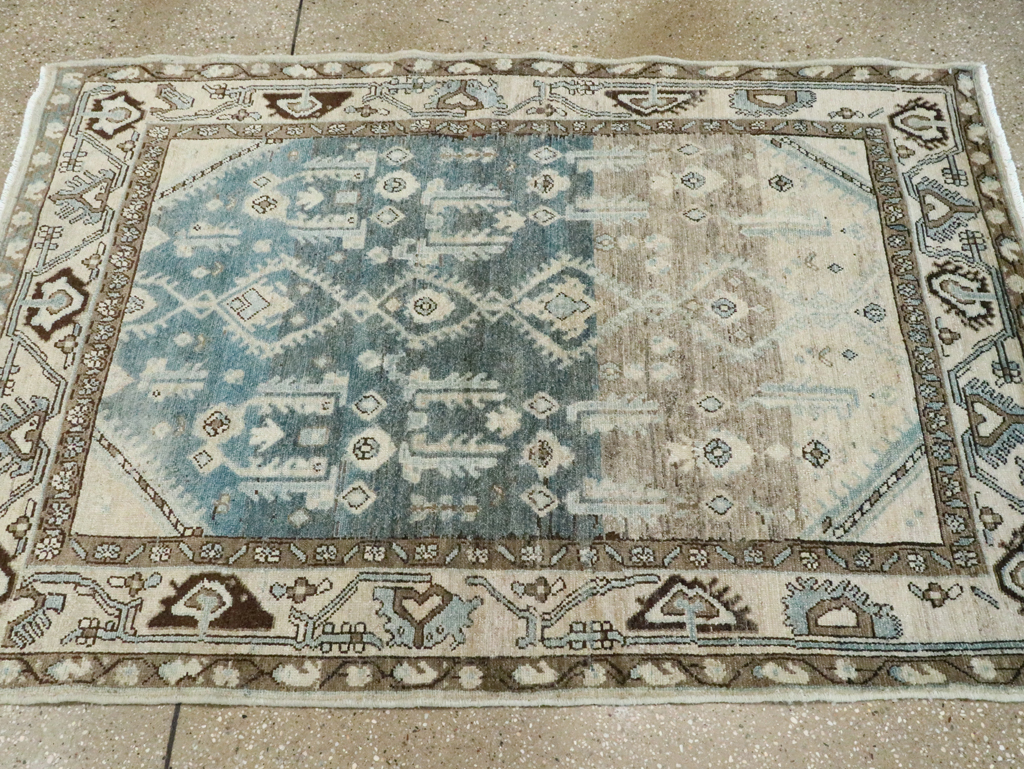 Vintage Persian Malayer Rug, No.27893 - Staging