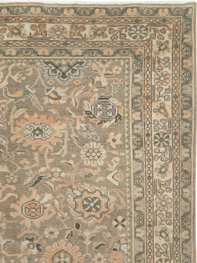 Vintage Persian Malayer Accent Rug (Pair: 2 of 2), No.27899 - Staging