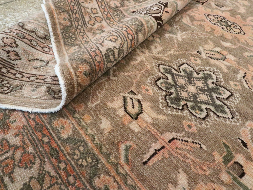 Vintage Persian Malayer Accent Rug (Pair: 2 of 2), No.27899 - Staging