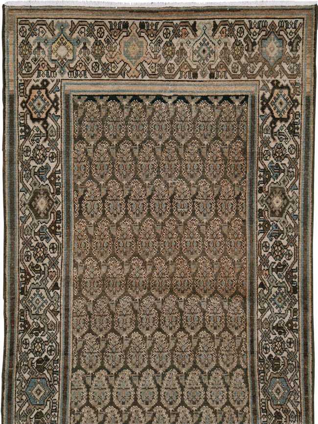 Vintage Persian Malayer Rug, No.27901 - Staging